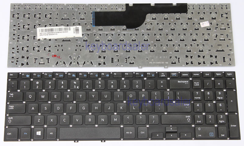 Bàn phím laptop Samsung NP350V5C, NP270E5V, NP275E5V, NP270E5E, NP350E5C, NP355E5C (RENEW, BH 6TH, nút Lên Xuống nhỏ) 1