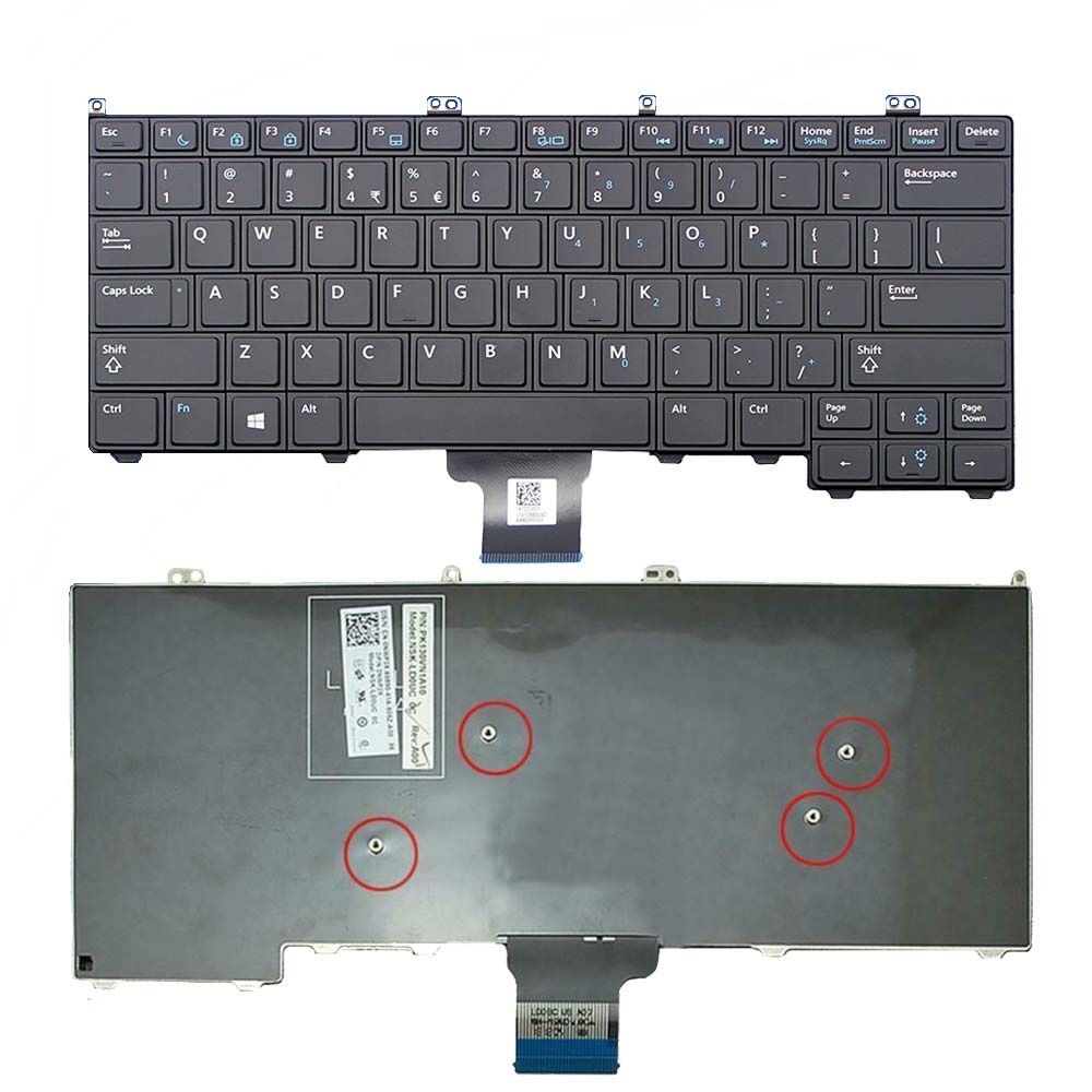 Bàn phím laptop Dell Latitude 12 E7240, 14 E7440 1