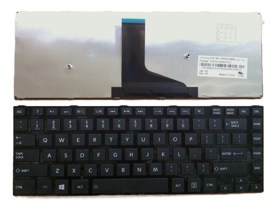 Bàn phím laptop Toshiba Satellite L40-A, C40-A, S40T-A 1
