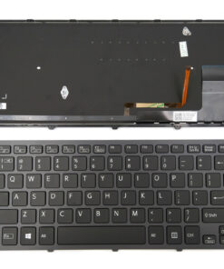 Bàn phím laptop Sony Vaio SVF14N, Fit 14N (Màu đen, cáp thẳng góc)