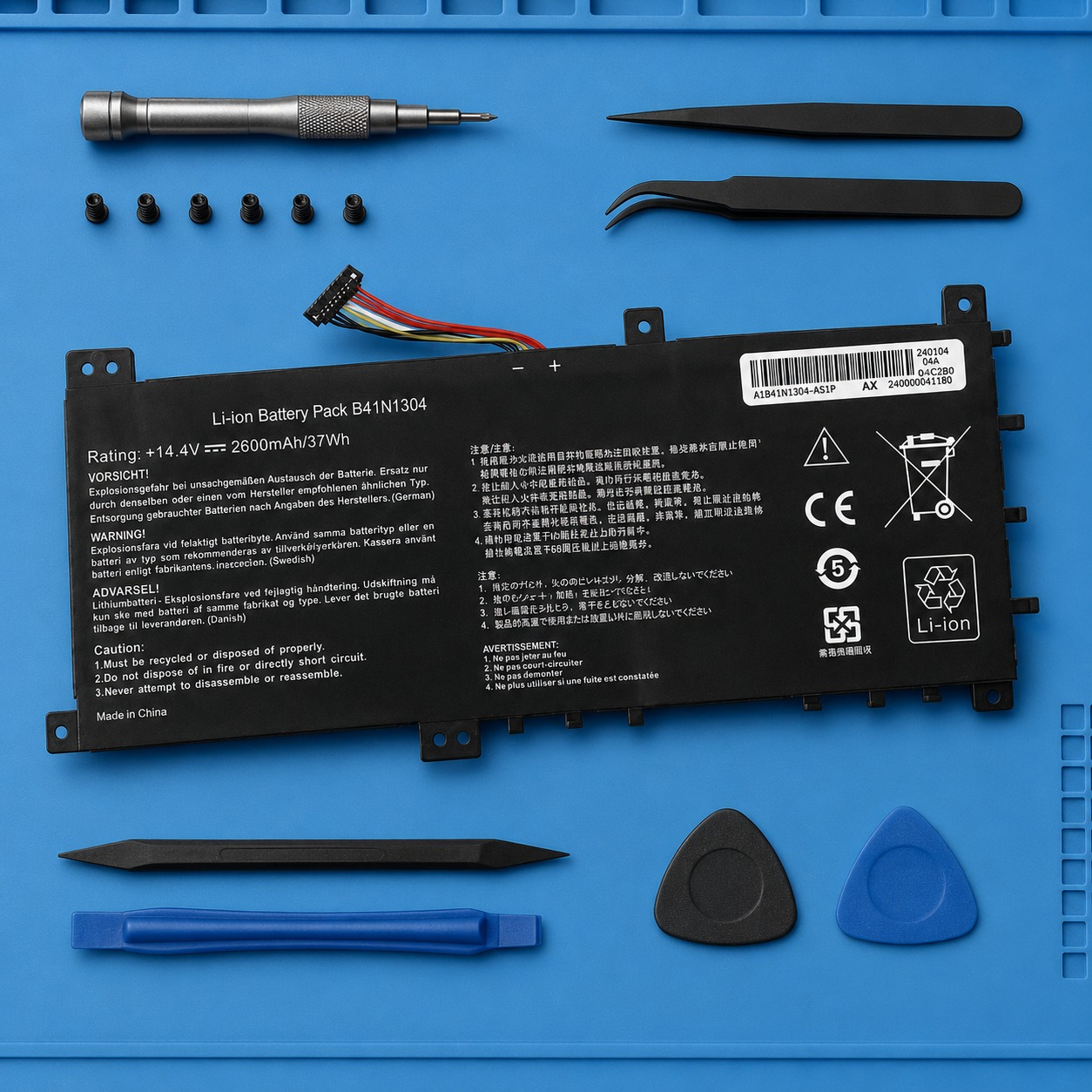 Pin laptop VivoBook S451 S451L – B41N1304 (4 cell) 4