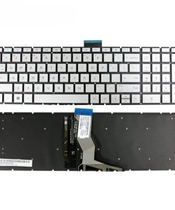 Bàn phím laptop HP Pavilion 15-ab, 15-ak, 15-aq, 15-au, 15-aw, 15-bc, 15-u, 15-w, 17-g, HP 250 G6, 255 G6, Envy X360 m6-w, m6-aq, m6-ae BẠC (LED, BH 6TH)