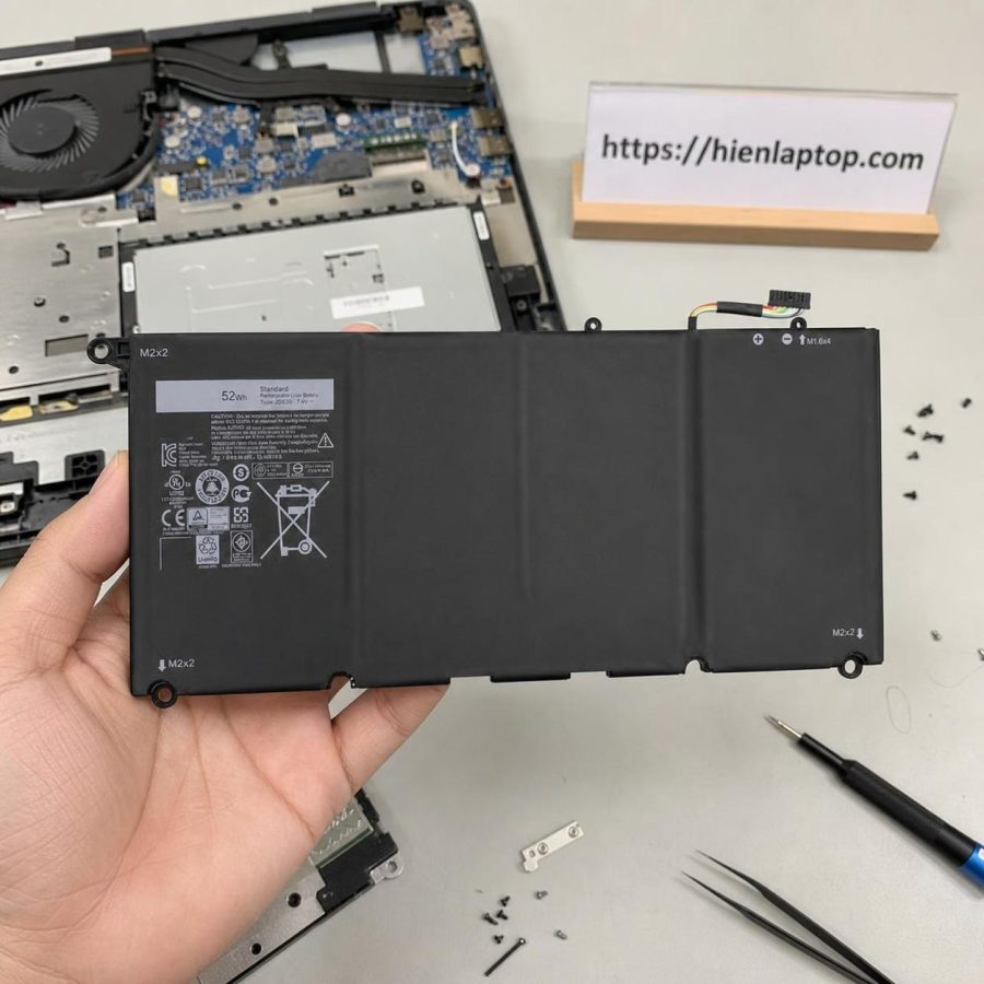 Pin laptop Dell XPS 13 9343, JD25G 52WH (ZIN) - 6 CELL