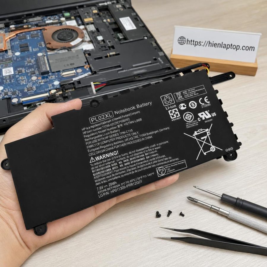Pin laptop Pavilion x360 11-N000 – PL02XL (2 cell)