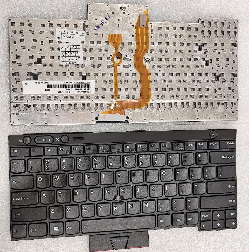 Bàn phím laptop Lenovo Thinkpad T430, T430s, X230, T530, W530, L430, L530 (Không chuột) 1