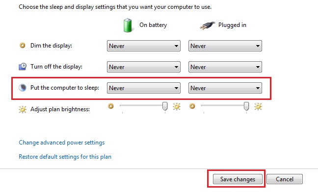 Laptop ở chế độ ngủ nhưng khi bật lại không lên 1