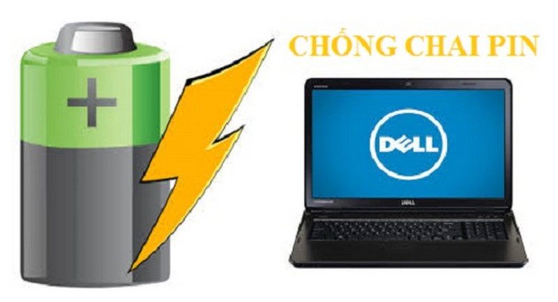 sac pin laptop dell khong bi chai