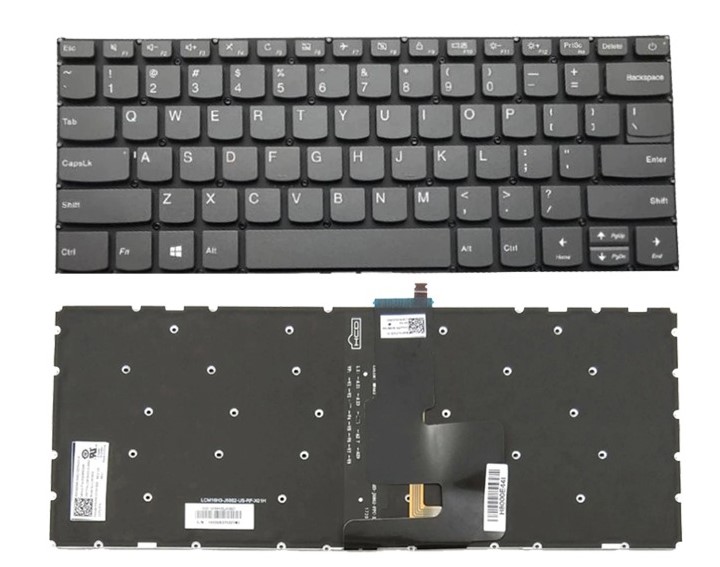 Bàn phím laptop Lenovo Ideapad 320-14ISK, 320-14AST, 320-14IKB, 320S-14IKB, 330-14AST, 330-14IKB (LED, BH 6TH, có nút nguồn) 1