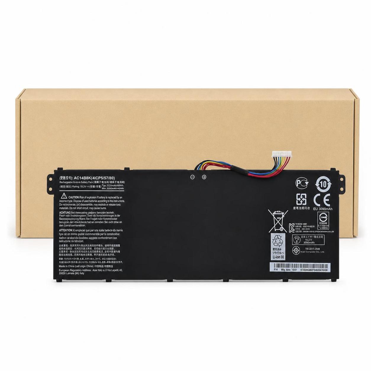 Pin laptop Acer Aspire R3-131, R5-471, R5-571, A515-51 - AC14B8K (4 cell) 1