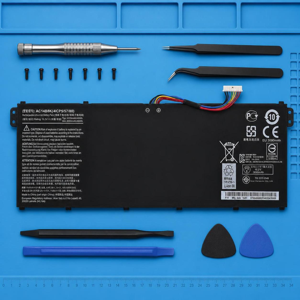 Pin laptop Acer Aspire R3-131, R5-471, R5-571, A515-51 - AC14B8K (4 cell) 4