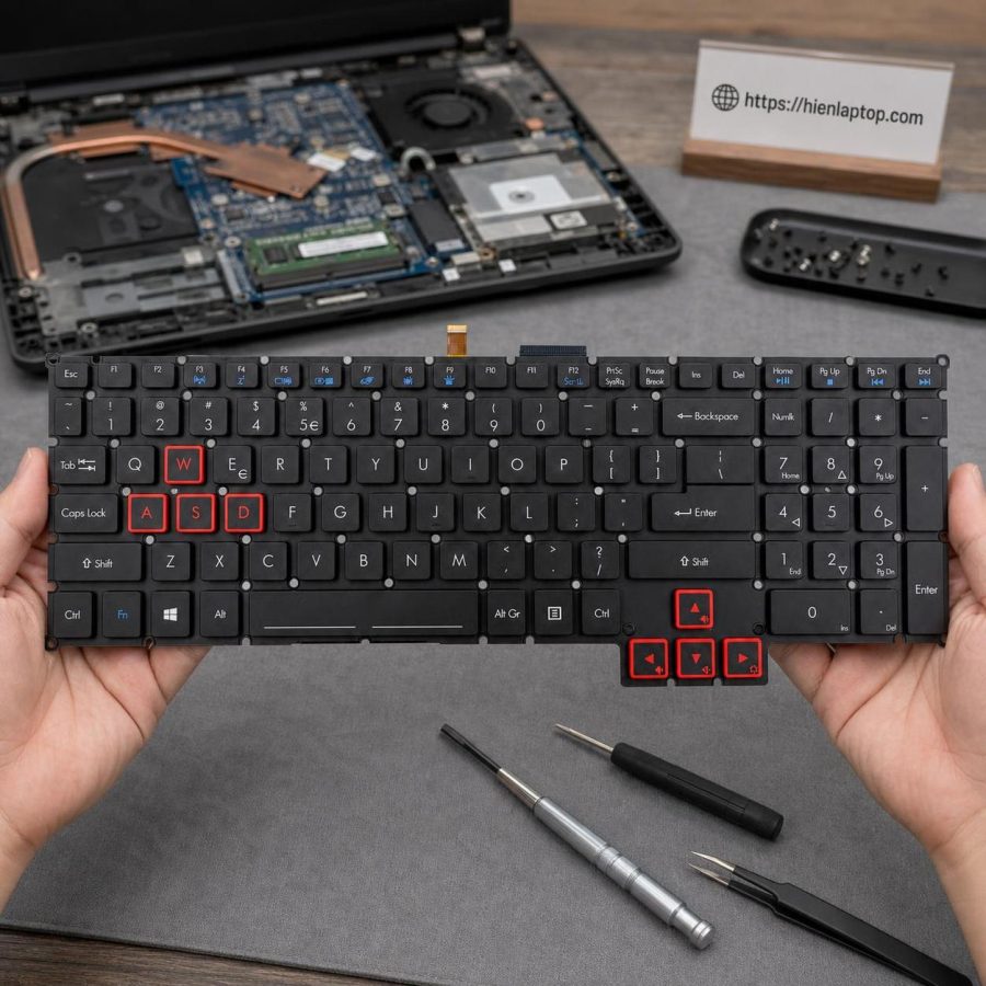 Bàn phím laptop Acer Predator 15, 17 G9-591, G9-592, G9-593, G9-791, G9-792, G9-793 (LED, BH 6TH)