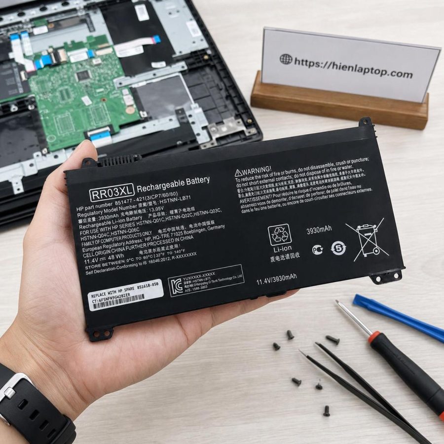 Pin laptop ProBook 430 G4, 440 G4/ G5, 450 G4/ G5, 470 G4 – RR03XL (6 cell)