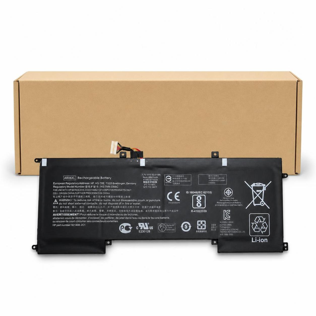 Pin laptop HP Envy 13-ad000 - AB06XL (4 cell) 1