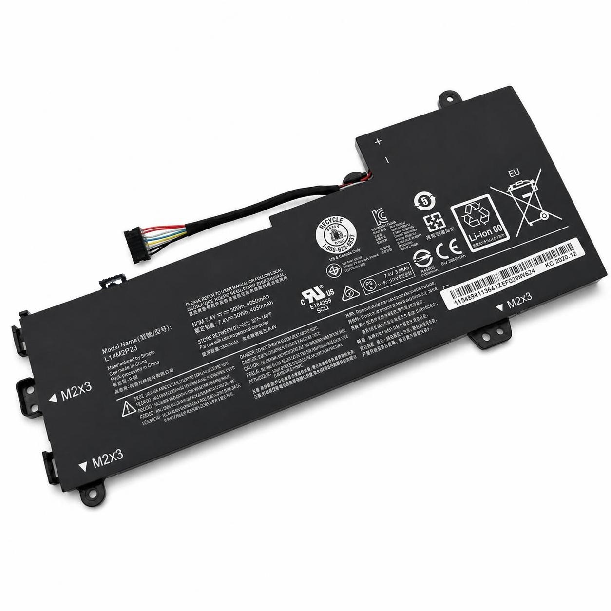 Pin laptop Lenovo Ideapad 100-14IBY 500S-13ISK 510S-13ISK, E31-70 U31-70 – L14M2P23 (4 cell) 2