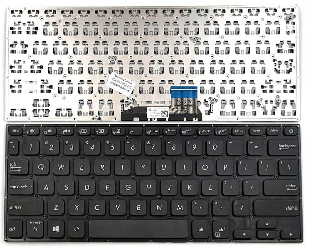 Bàn phím laptop Asus Vivobook S14 A430 S430 S430U X430 (Màu đen, BH 6 tháng)