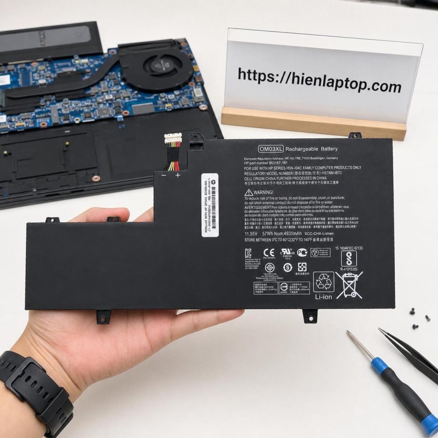 Pin laptop EliteBook x360 1030 G2 – OM03XL (3 cell)