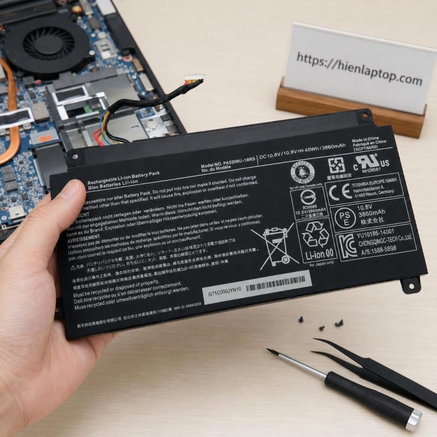Pin laptop Toshiba Satellite E45W E45W-C P55W P55W-C Chromebook CB30-B CB35-B - PA5208U-1BRS (3 cell)
