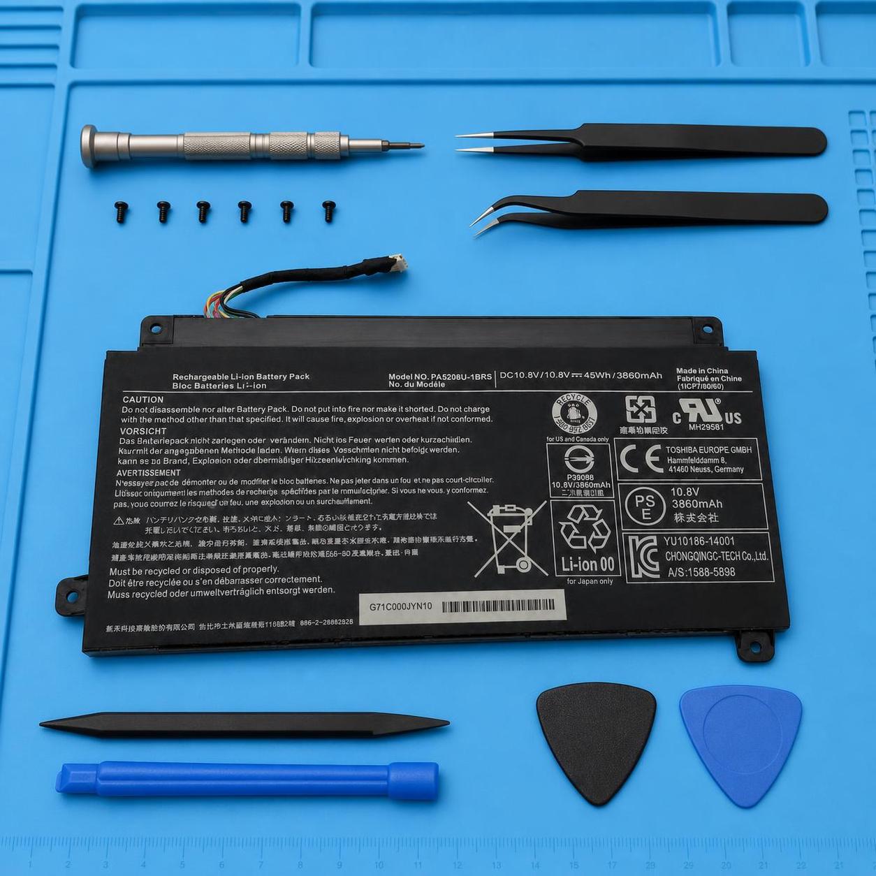 Pin laptop Toshiba Satellite E45W E45W-C P55W P55W-C Chromebook CB30-B CB35-B - PA5208U-1BRS (3 cell) 4