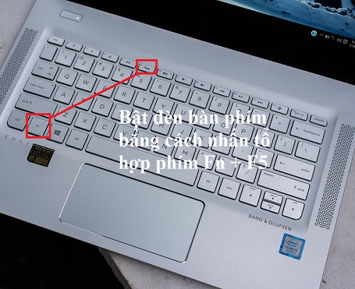 Cách Bật đèn Mở đèn Làm Sáng Bàn Phím Laptop Hp Hiển Laptop 7041