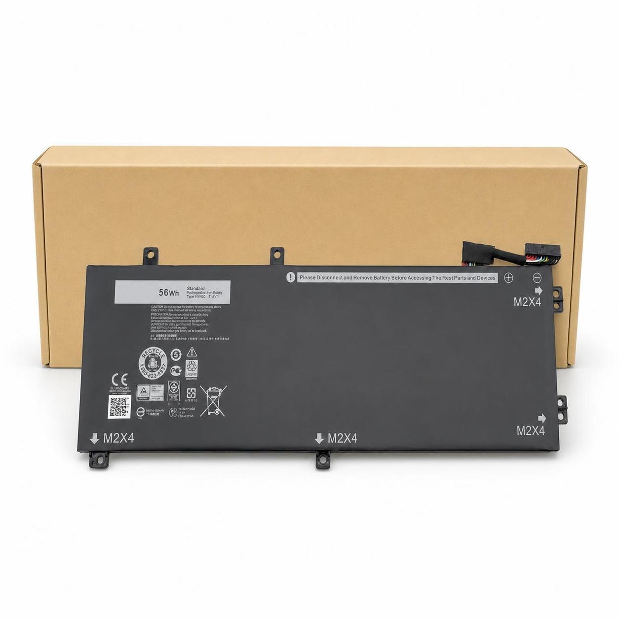Pin laptop Dell XPS 15 9560 – H5H20 56Wh (4 cell, kén WH) 1