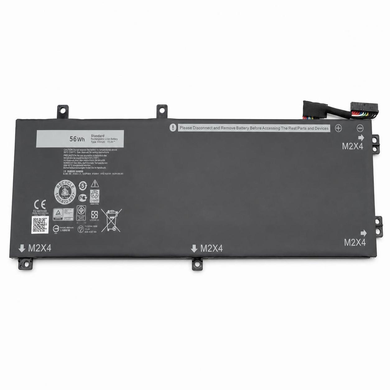 Pin laptop Dell XPS 15 9560 – H5H20 56Wh (4 cell, kén WH) 2