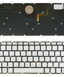 Bàn phím laptop HP Envy 13-ab000, 13t-ab000 Bạc cáp ngắn (LED, BH 6TH)