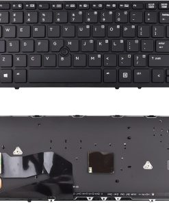 Bàn phím laptop HP EliteBook 840 G1, 840 G2, 850 G1, 740 G1, 740 G2, 745 G2, 750 G1, 755 G2, Zbook 14 G1 G2 (LED, BH 6TH, Có chuột)