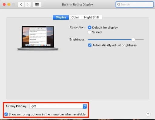 Hướng dẫn cách kết nối MacBook với Tivi đơn giản nhất 5