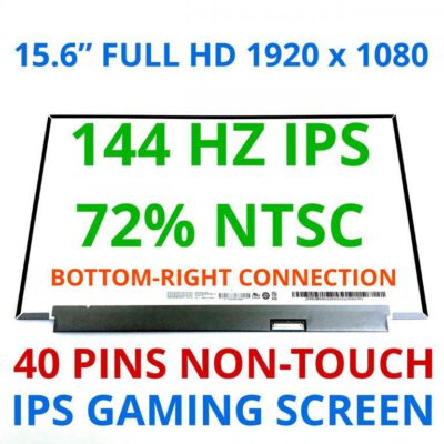 Màn hình laptop gaming 15.6″ FHD 144Hz – IPS dành cho Laptop Gaming Acer, Asus, Dell, HP, Lenovo, MSI, Gigabyte, Razer, Alienware