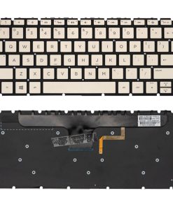 Bàn phím laptop HP Envy 13-AB000, 13T-AB000 Vàng cáp ngắn (LED, BH 6TH)