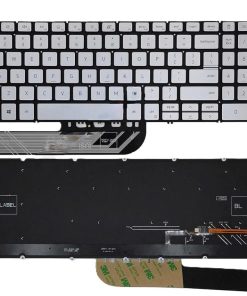 Bàn phím laptop Dell Inspiron 15 3501 3502 3505 5501 5502 5508 5509 5584 5590 5593 5594 5598, Vostro 3500 Bạc (Intel Gen 11) (LED, BH 6TH)