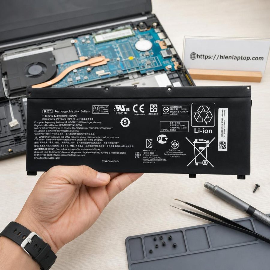 Pin laptop HP SR03XL (ZIN) - 4 cell cho Pavilion 15-cx000, 15-ce000, 15-cb000, 15-dc000