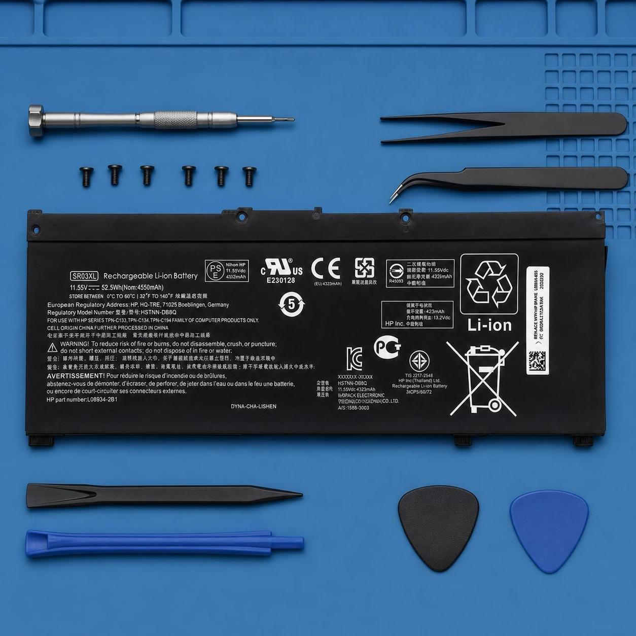 Pin laptop HP SR03XL (ZIN) - 4 cell cho Pavilion 15-cx000, 15-ce000, 15-cb000, 15-dc000 4