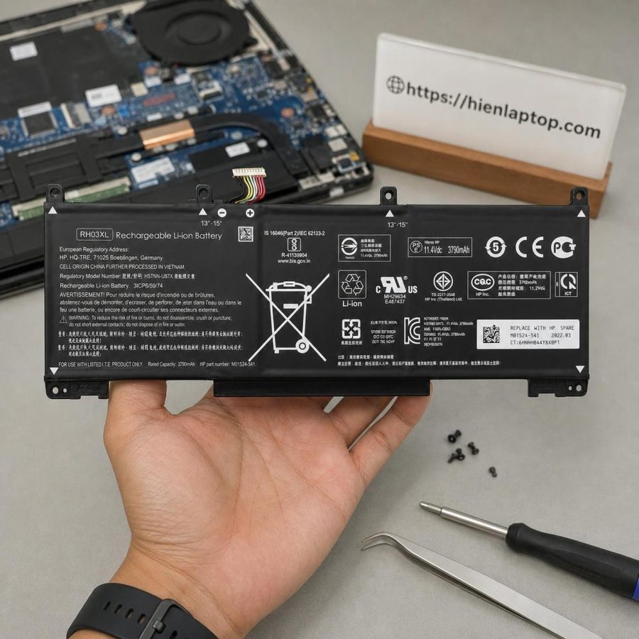 Pin laptop HP ProBook 430 G8, 440 G8, 450 G8, EliteBook 640 G9 - RH03XL (3 cell)