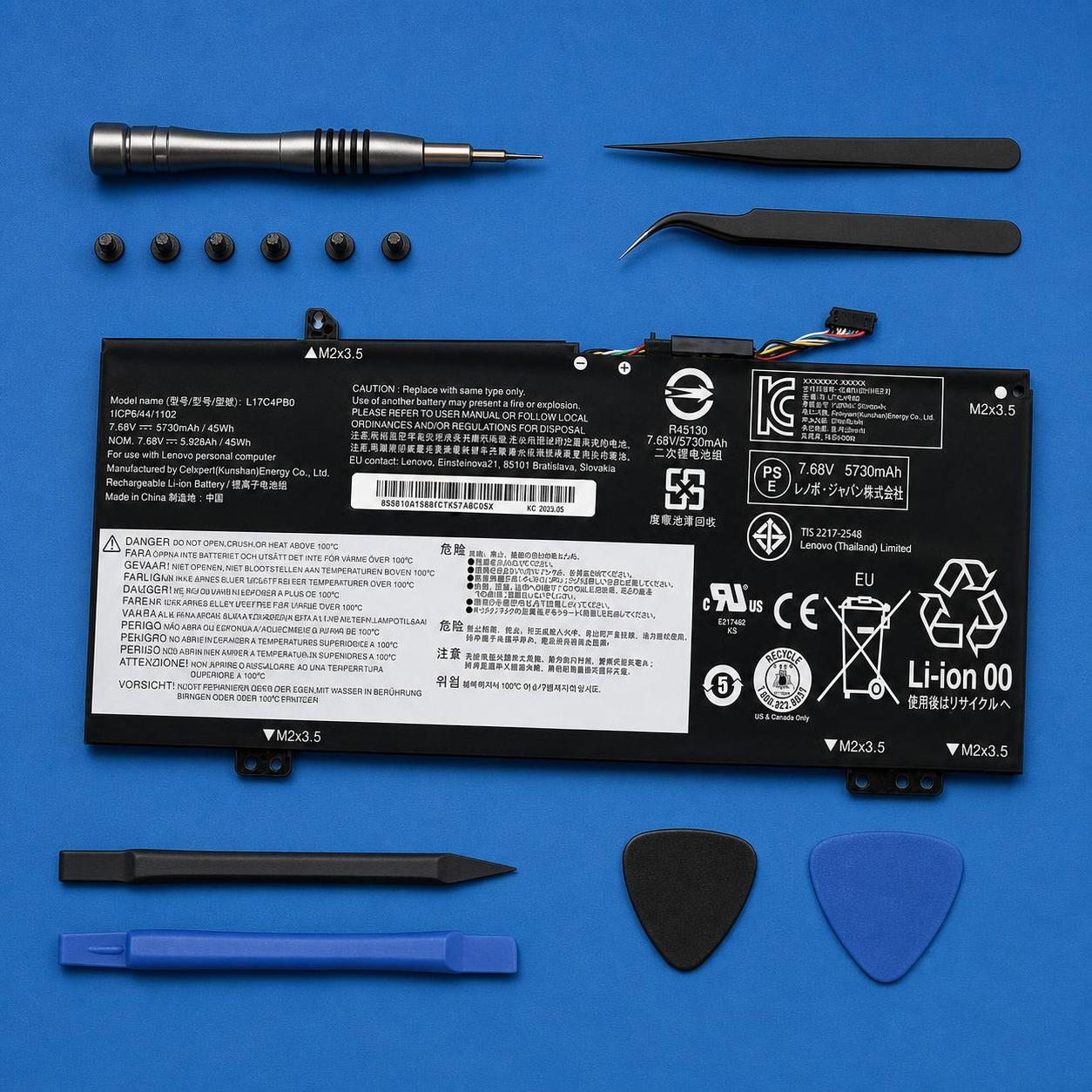 Pin laptop Lenovo Flex 6-14IKB, IdeaPad 530s, Yoga 530 - L17C4PB0 (ZIN) - 4 cell 4