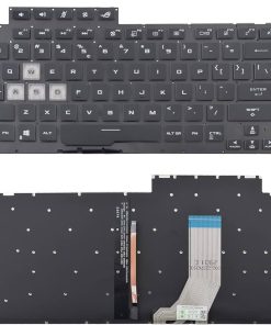 Bàn phím laptop Asus ROG Strix Scar III G531 GL531 G512 CÁP LED DẸP 8 CHÂN (LED THƯỜNG, BH 6TH)