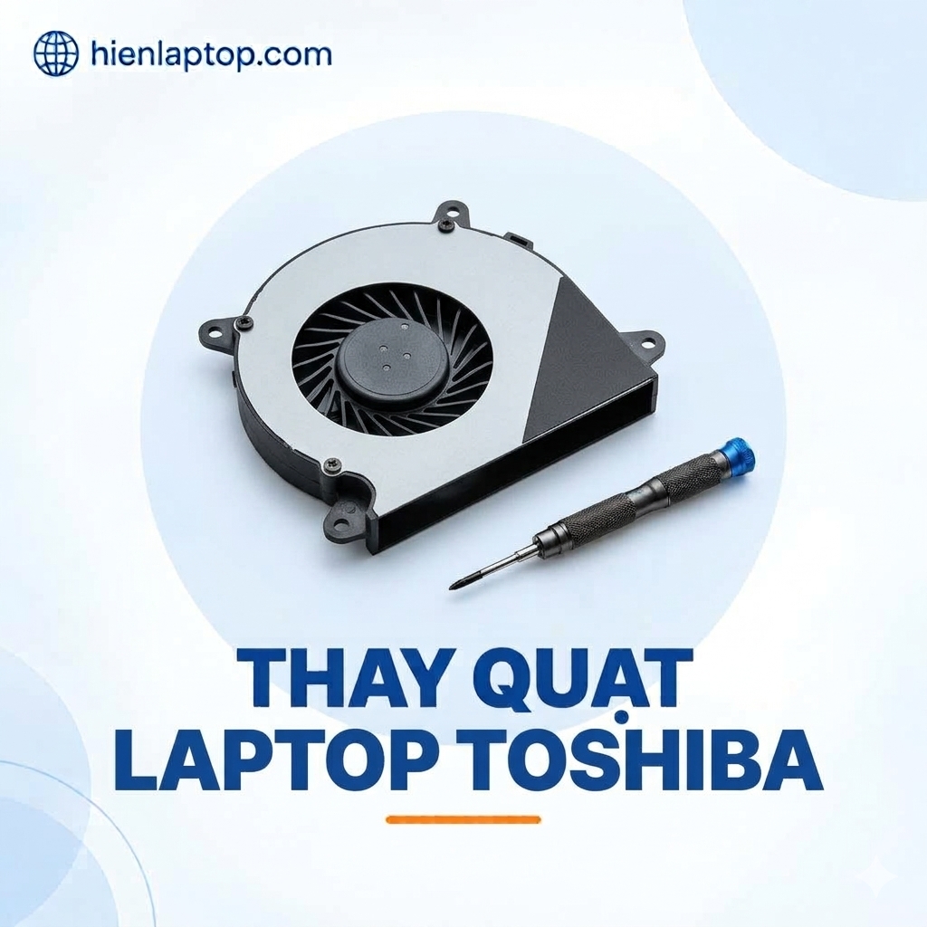 Thay Quạt Laptop Toshiba Lấy Liền