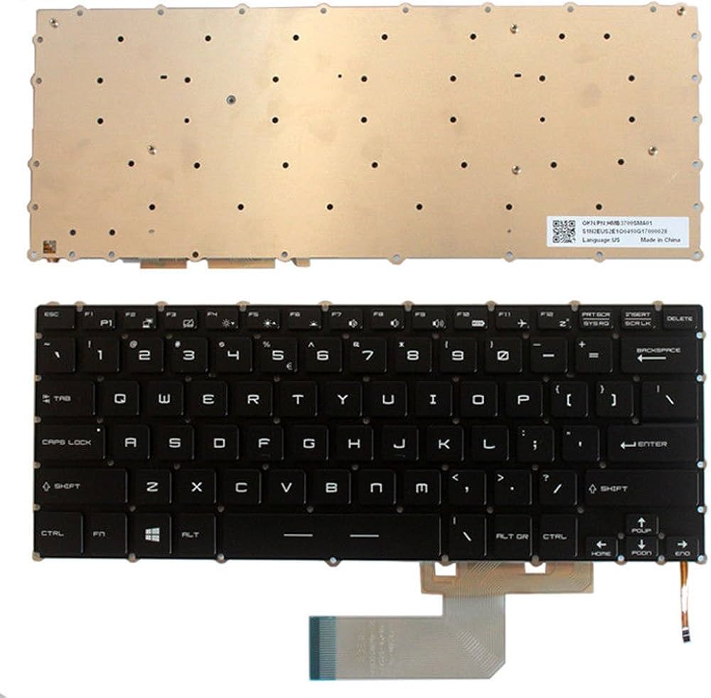 Bàn phím laptop MSI GS30, GS32, GS40, GS43 (LED, BH 6TH) 1