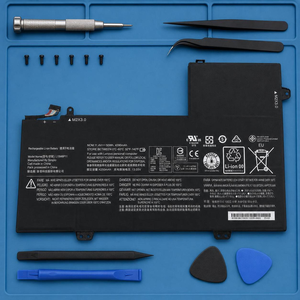 Pin laptop Lenovo IdeaPad 700S-14ISK – L15M6P11 (3 cell) 4