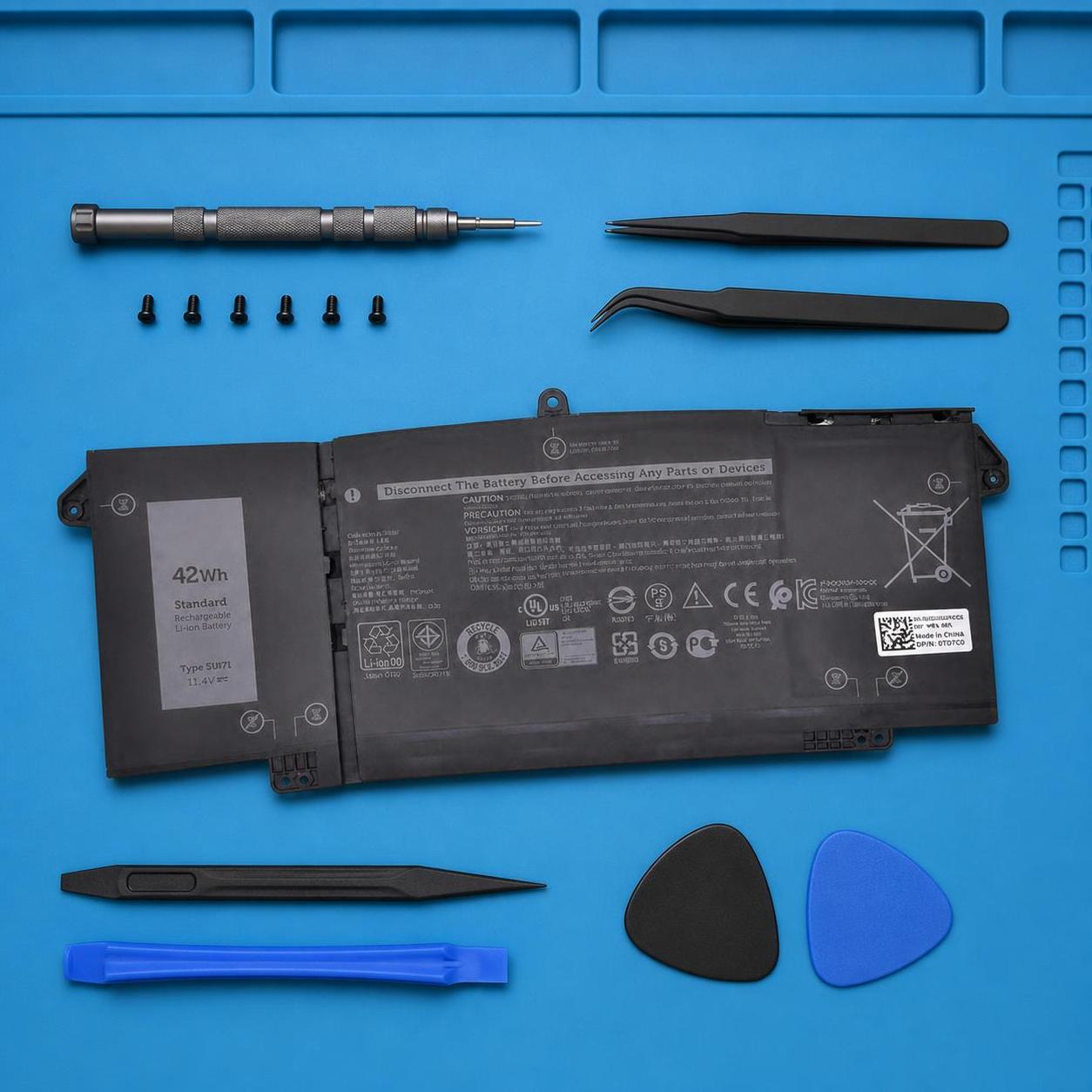 Pin laptop Dell Latitude 7420 5320 7320 7520 9JM71 (4 cell) 4