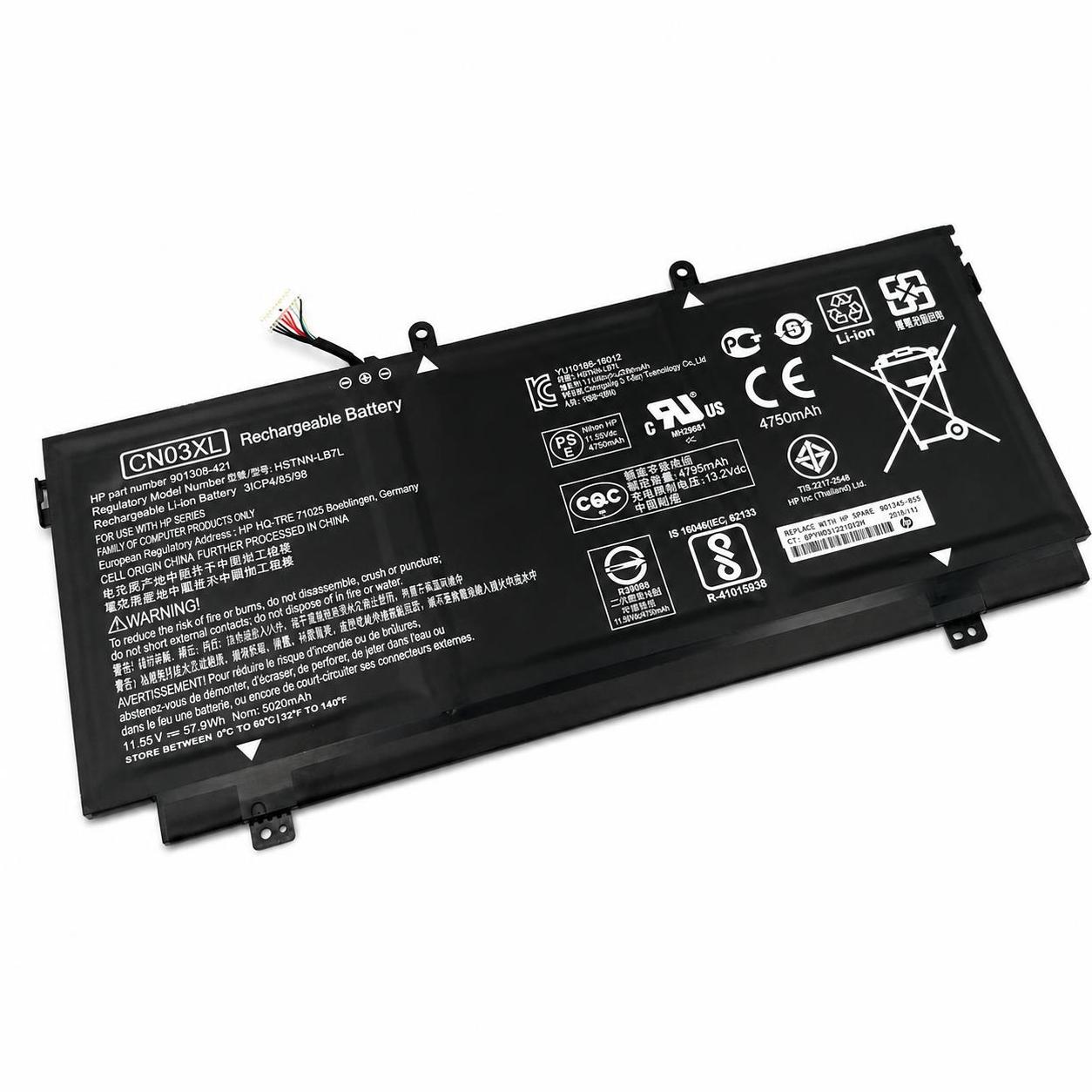 Pin laptop HP Envy 13-ab - CN03XL (3 cell) *lắp DC SH03XL* 2