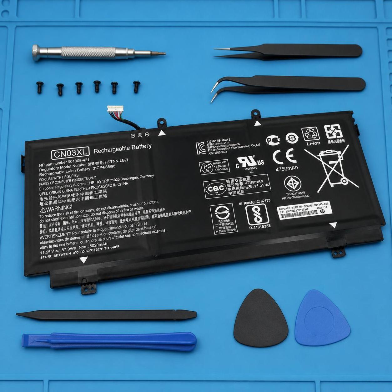 Pin laptop HP Envy 13-ab - CN03XL (3 cell) *lắp DC SH03XL* 4