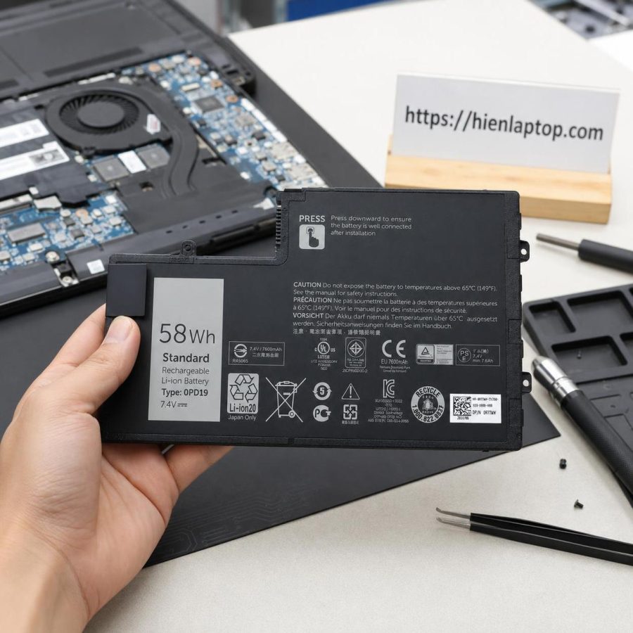 Pin laptop Dell Latitude 3450 3550 Inspiron 14 5442 5447 5448 15 5542 5545 5547 5548 5557 0PD19 TRHFF 58 Wh 4 cell