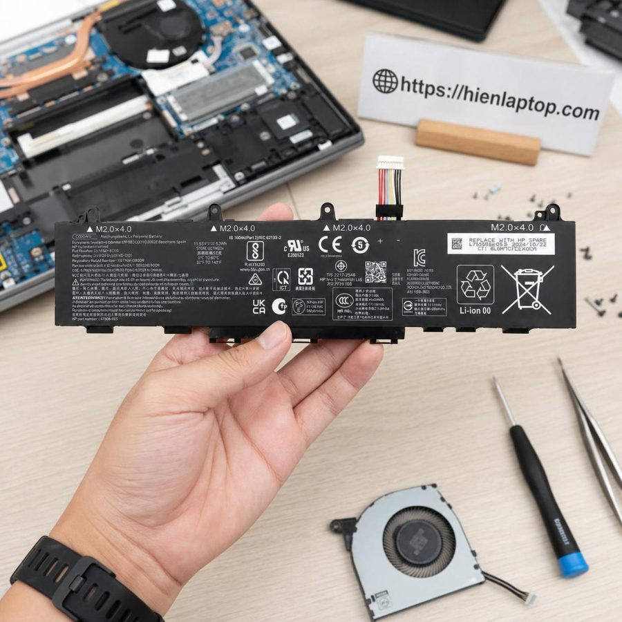 Pin laptop HP 840 G7 CC03XL 53Wh (Type A) - 3 cell (ZIN)