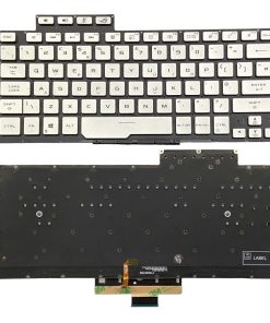 Bàn phím laptop Asus ROG Zephyrus G14, G14 GA401, GA401Q, GA401I, GA401U BẠC (LED, BH 6TH)