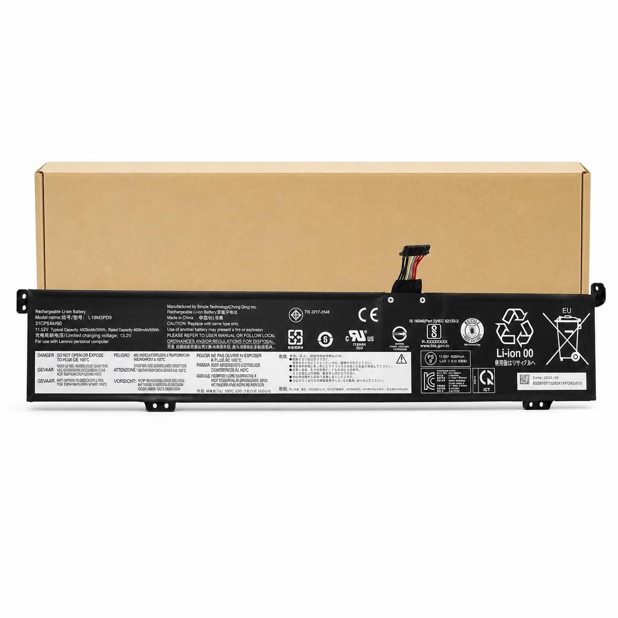 Pin laptop Lenovo IdeaPad Gaming 3 15IMH05 15ARH05 Creator 5 15IMH05 - L19D3PF4 3 cell 1