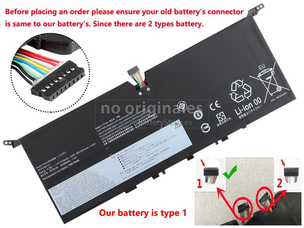 Jeu De Vis Pour Ordinateur Portable Lenovo Ideapad S530-13IWL 81J7 / S530-13IML 81WU - Référence 5S10S35055