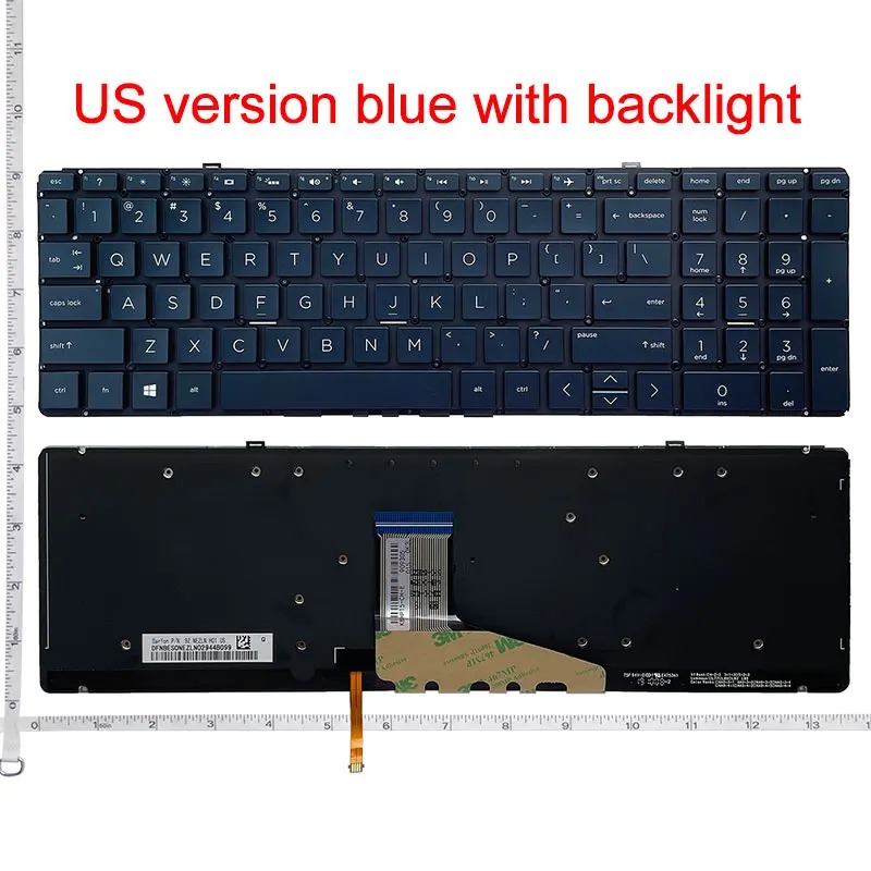 Bàn phím laptop HP Spectre X360 15-CH000, 15-CH010CA, 15-CH011DX, 15-CH075NR (LED, BH 6TH) 1
