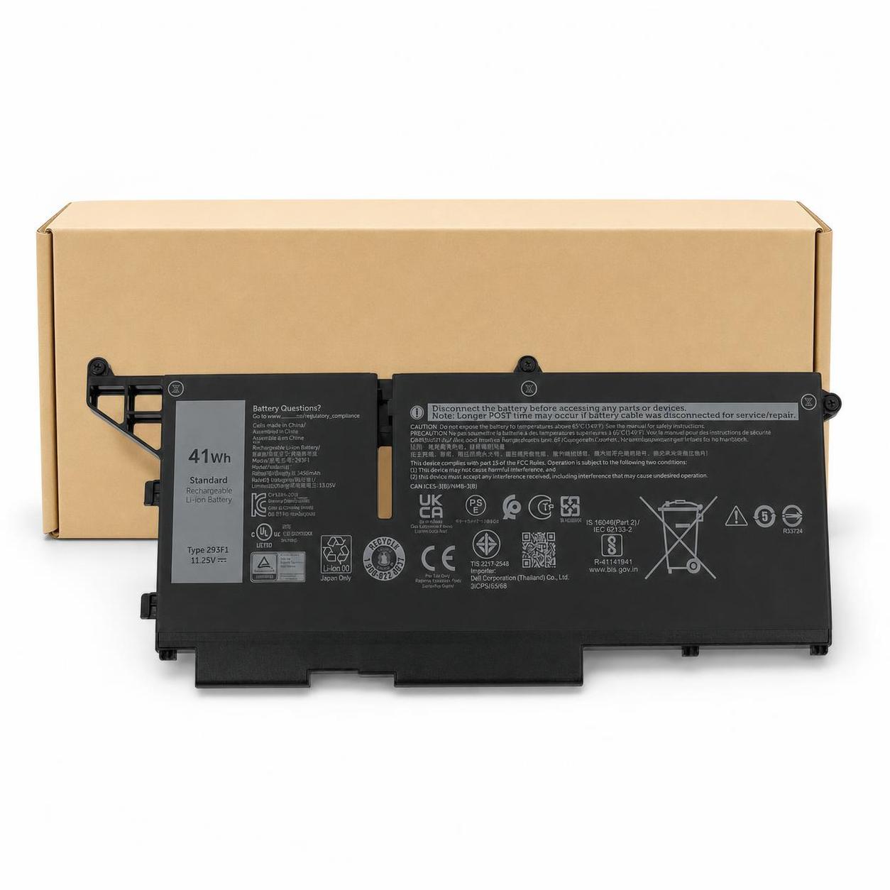 Pin laptop Dell Latitude 7330 293F1 41Wh 3 cell 1