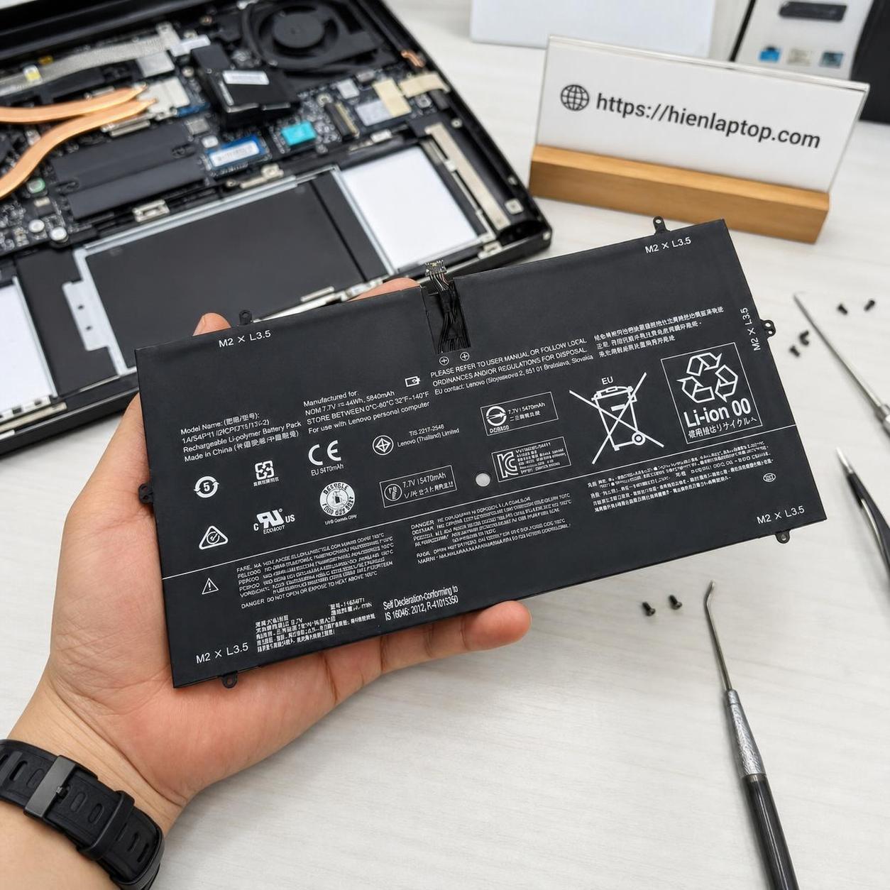 Pin laptop Lenovo Yoga 3 Pro 1370 – L13M4P71 (2 cell) 3